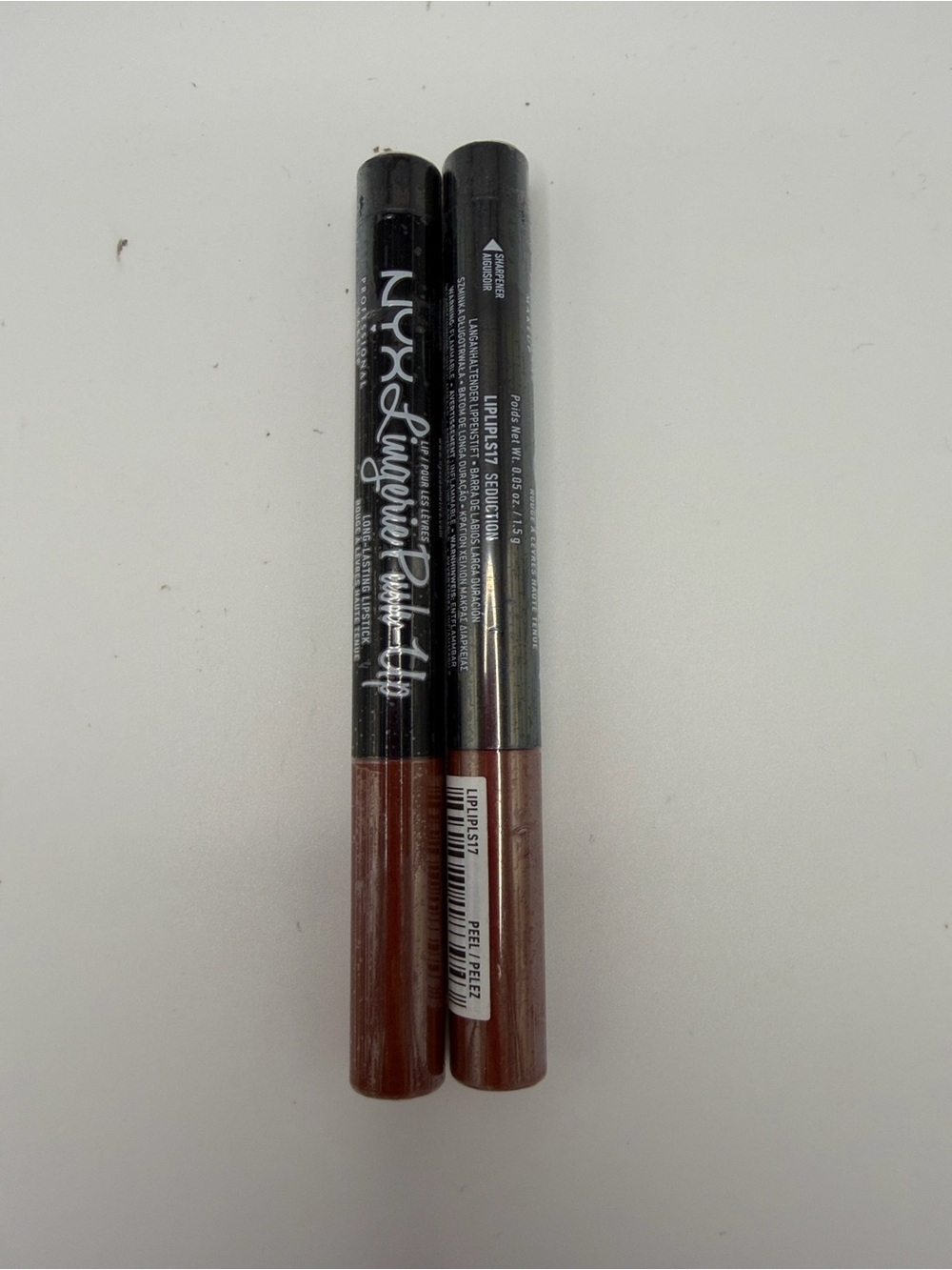 2 pack- NYX Lip Lingerie Push-Up Lipstick in Brown/Terracotta